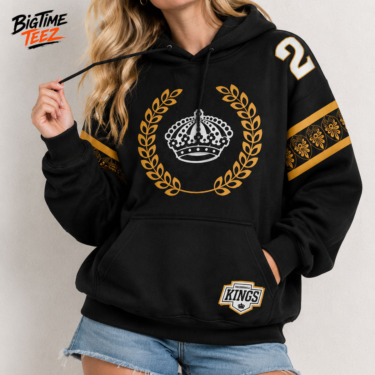 2026 LA Kings Greek Heritage Night Hoodie