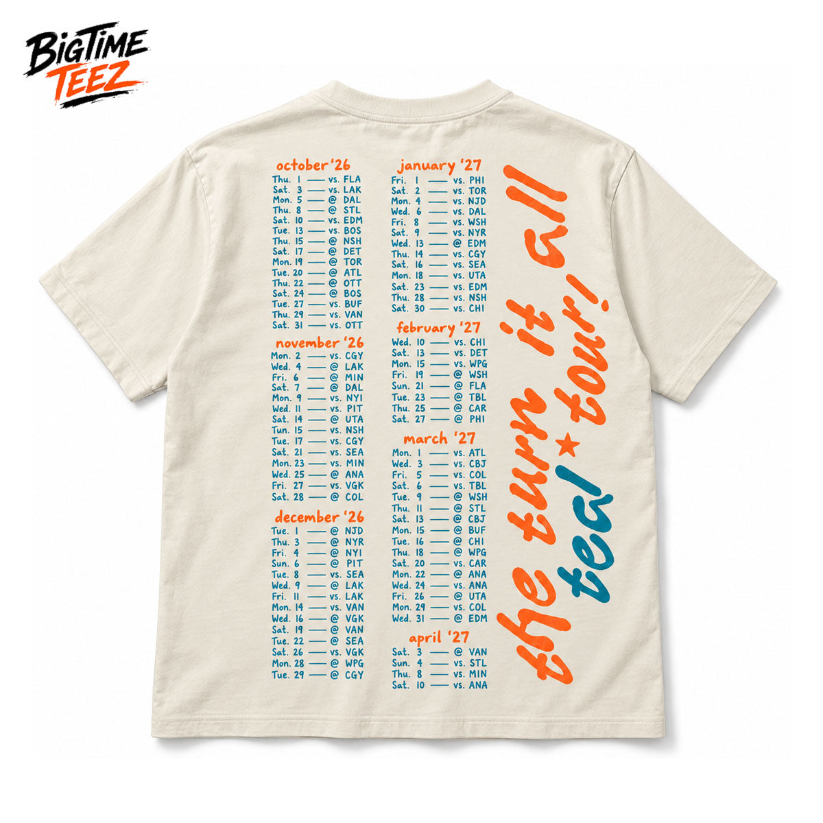 2026 San Jose Sharks Turn It All Teal Shirt