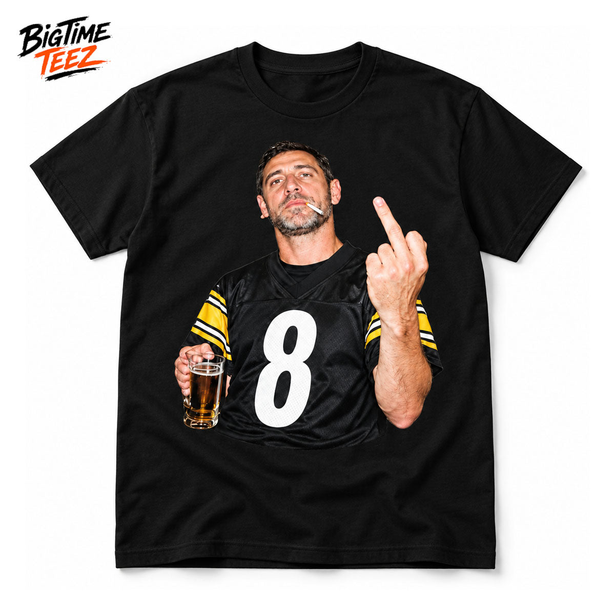 Amanda Vance Aaron Rodgers Steelers Middle Finger Shirt