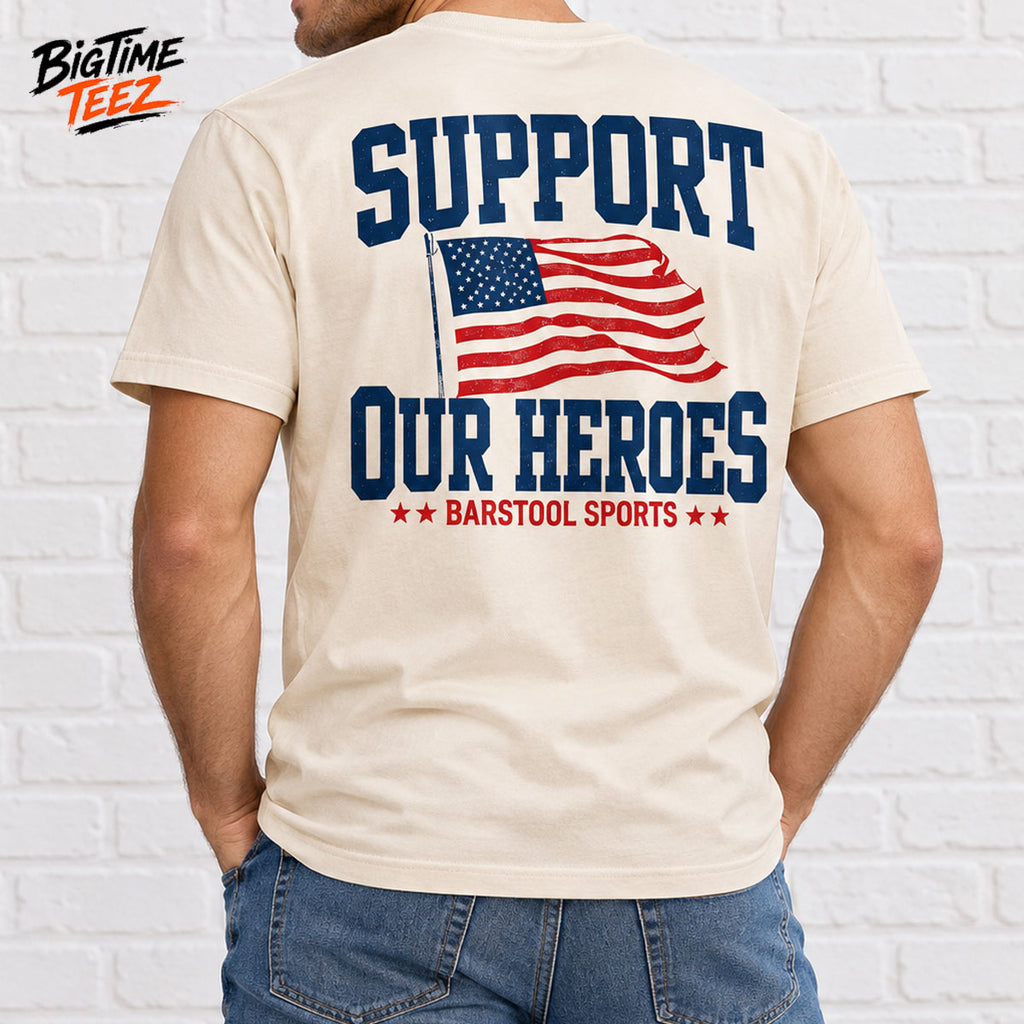 Dave Portnoy Support Our Heroes Barstool Sports Shirt