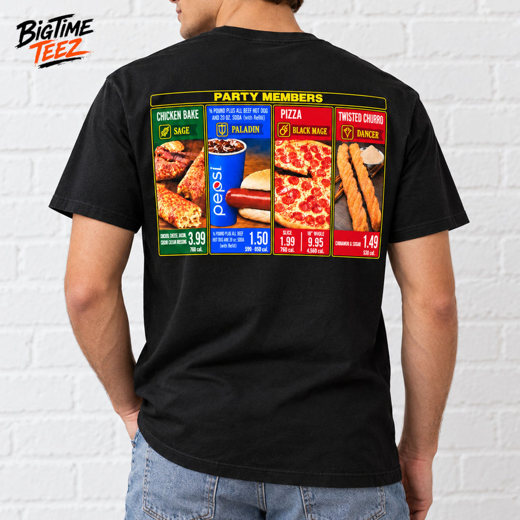 Final Fantasy XIV Online Party Members Shirt