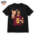 Jayden Daniels Smoking and Giving the Middle Finger Shirt
