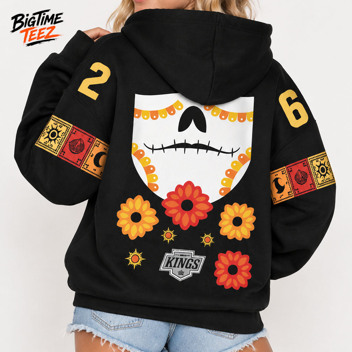 LA Kings Día de Muertos Hoodie