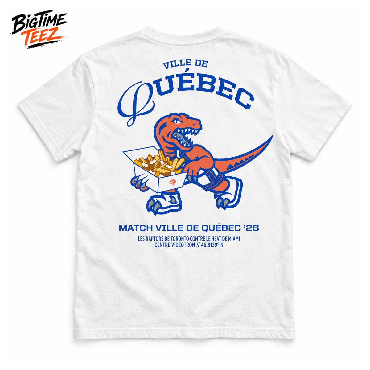 Raptors x Quebec Canada Games Shirt