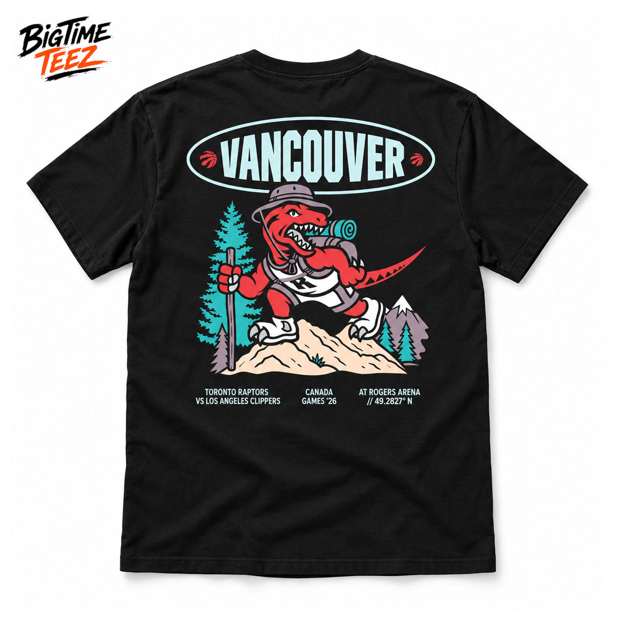 Raptors x Vancouver Canada Games Shirt