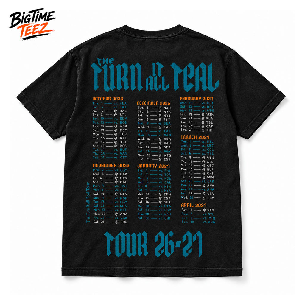San Jose Sharks Turn It All Teal 2026 Shirt