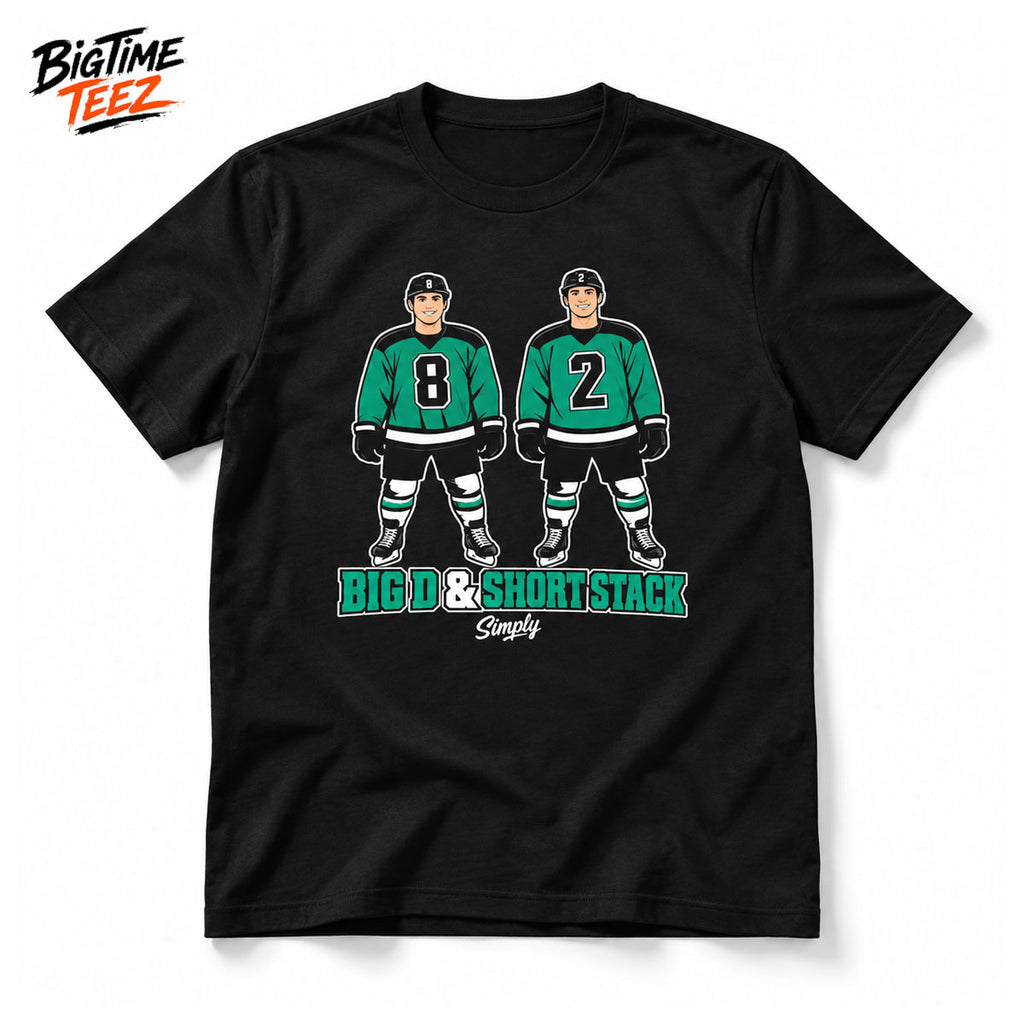 Seattle Mariners Big D & Short Stack Simply Shirt