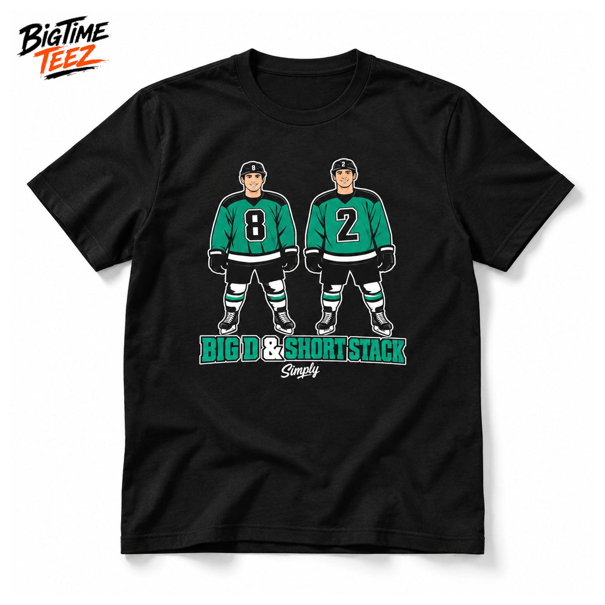 Seattle Mariners Big D & Short Stack Simply Shirt