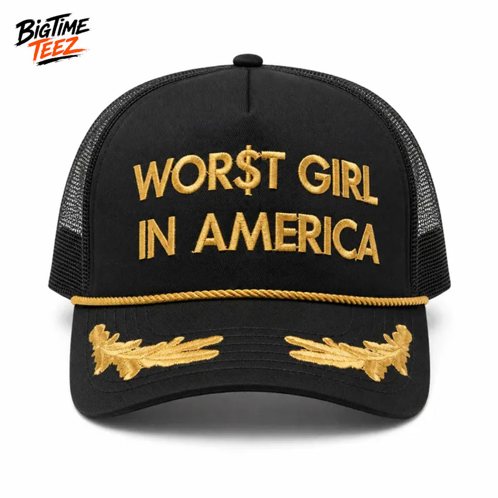 Slayyyter Worst Girl In America Hat