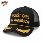 Slayyyter Worst Girl In America Hat
