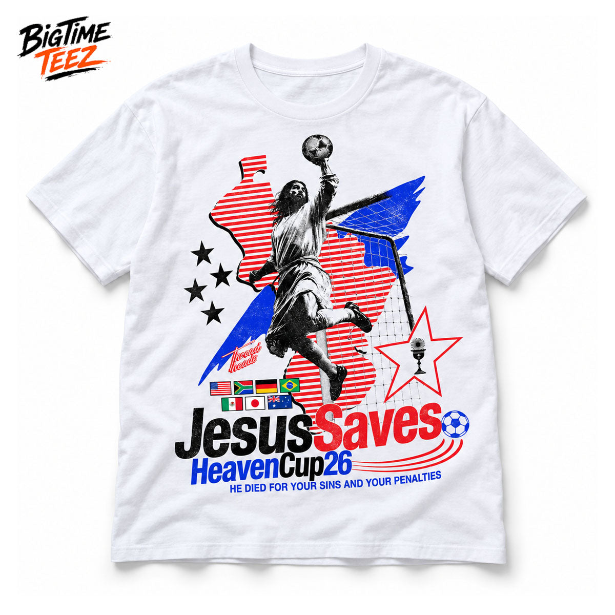 Spencer Brown Jesus Saves Heaven Cup 26 Shirt
